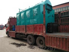 煤改气推荐使用银晨锅炉500公斤蒸发量 7公斤压力天然气蒸汽锅炉