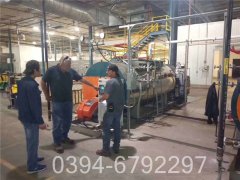 八吨大型热水锅炉