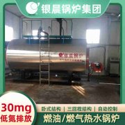 WNS6-1.25-QY燃气蒸汽锅炉银晨锅炉公司